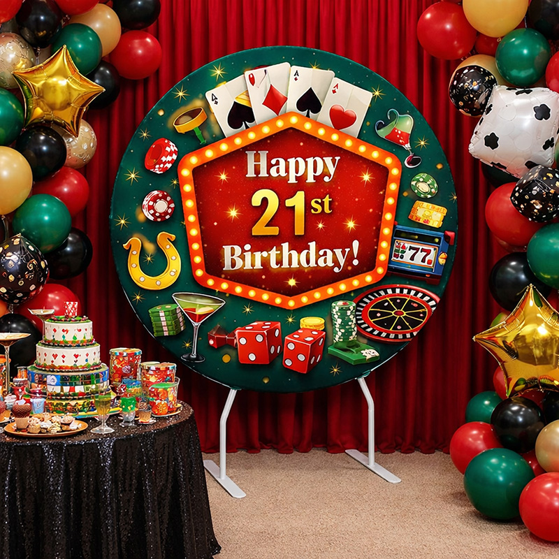 Round Shaped Backdrop