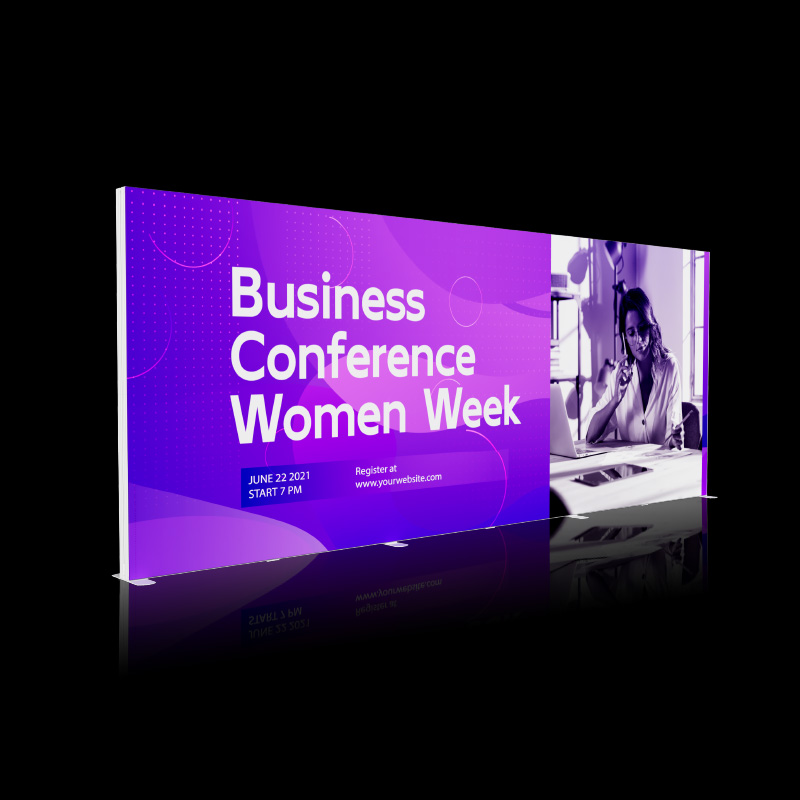 13 X 7.4ft SEG Light Box