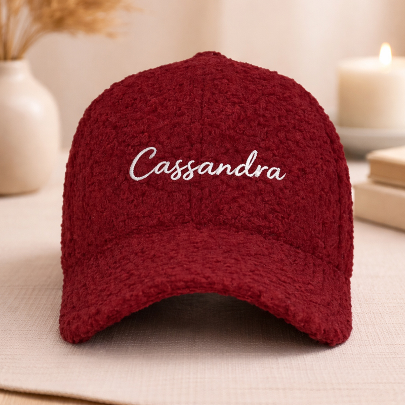Custom Plush Baseball Hats