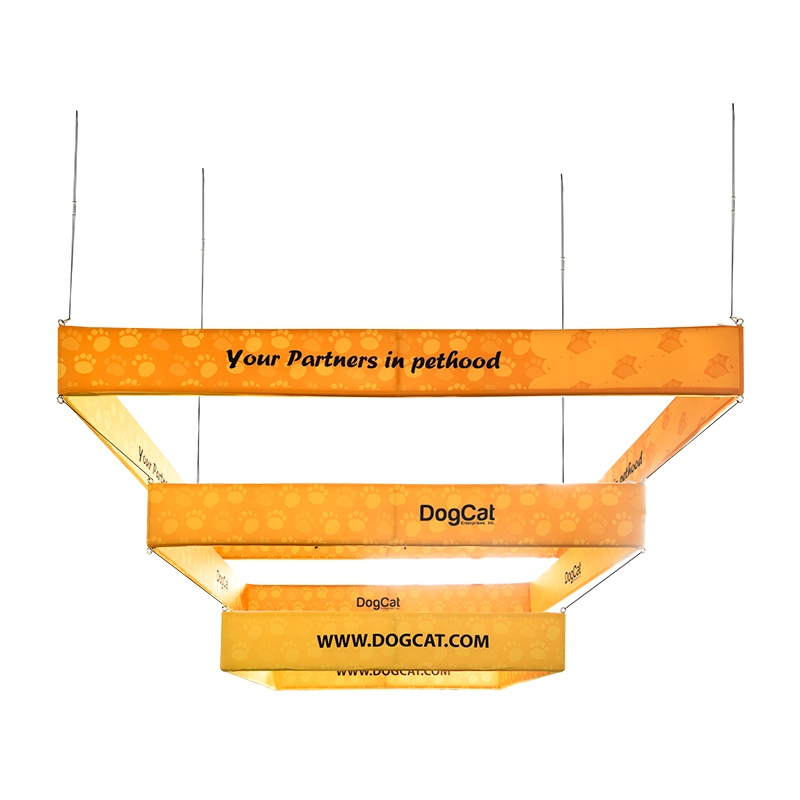 Tiered Square Hanging Sign