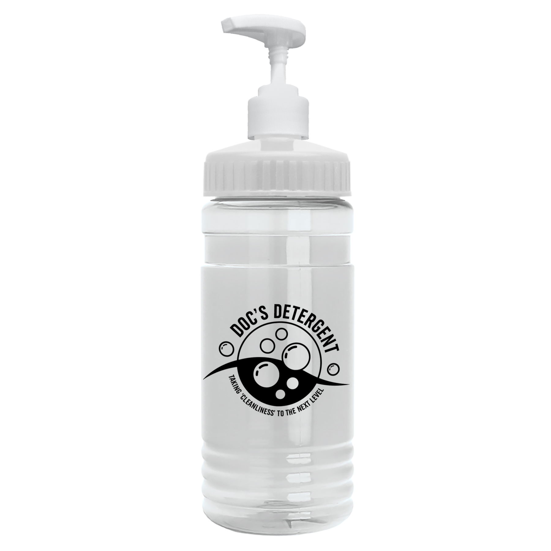 20 Oz. Pump Transparent Bottle