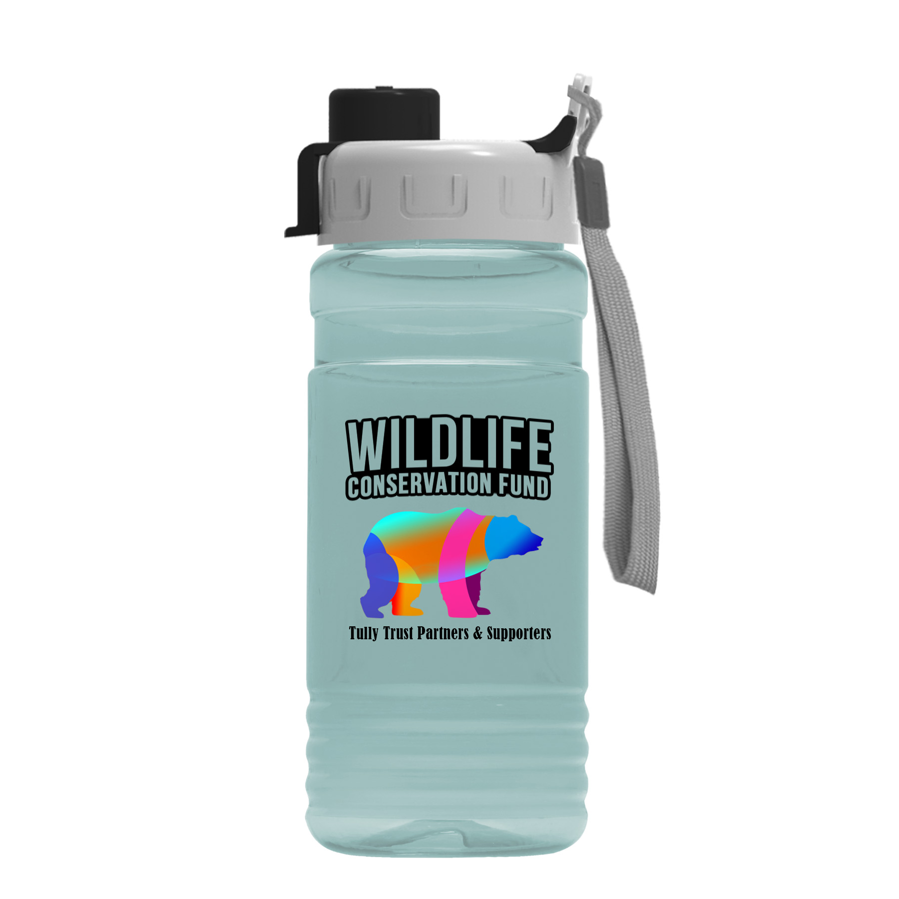 20 Oz. UpCycle RPET Bottle With Quick Snap