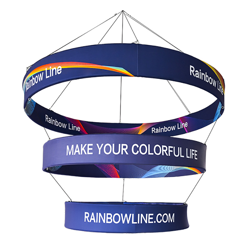 Tiered Circle Hanging Sign