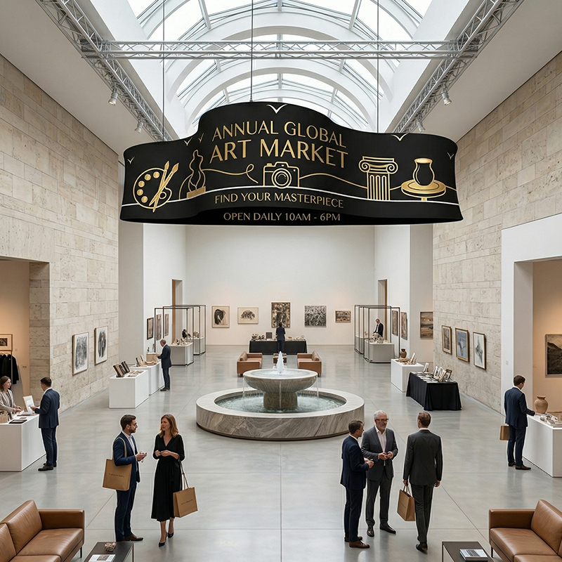 Cloud Shaped Hanging Sign