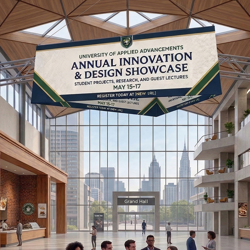 Triangle Hanging Sign