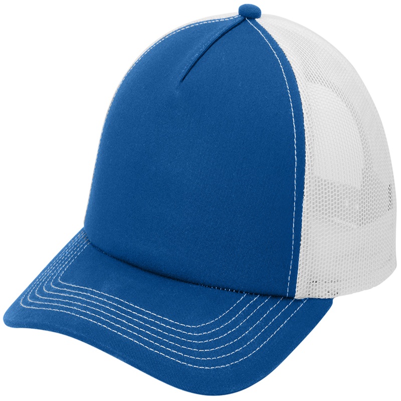 Port Authority Low-Profile Snapback 5-Panel Trucker Cap