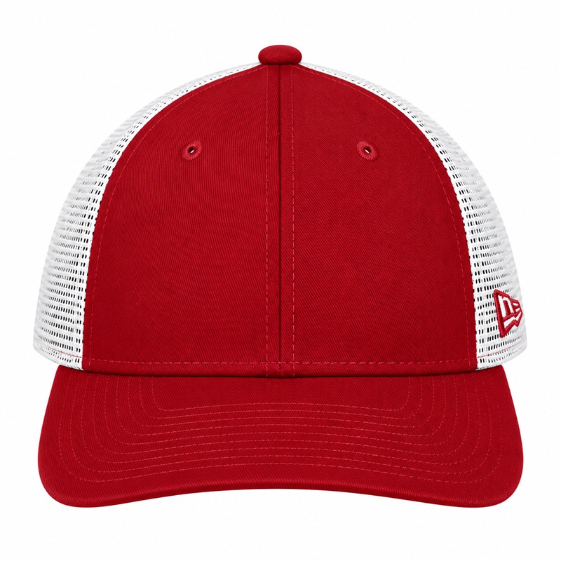 New Era Snapback Low Profile Trucker Cap