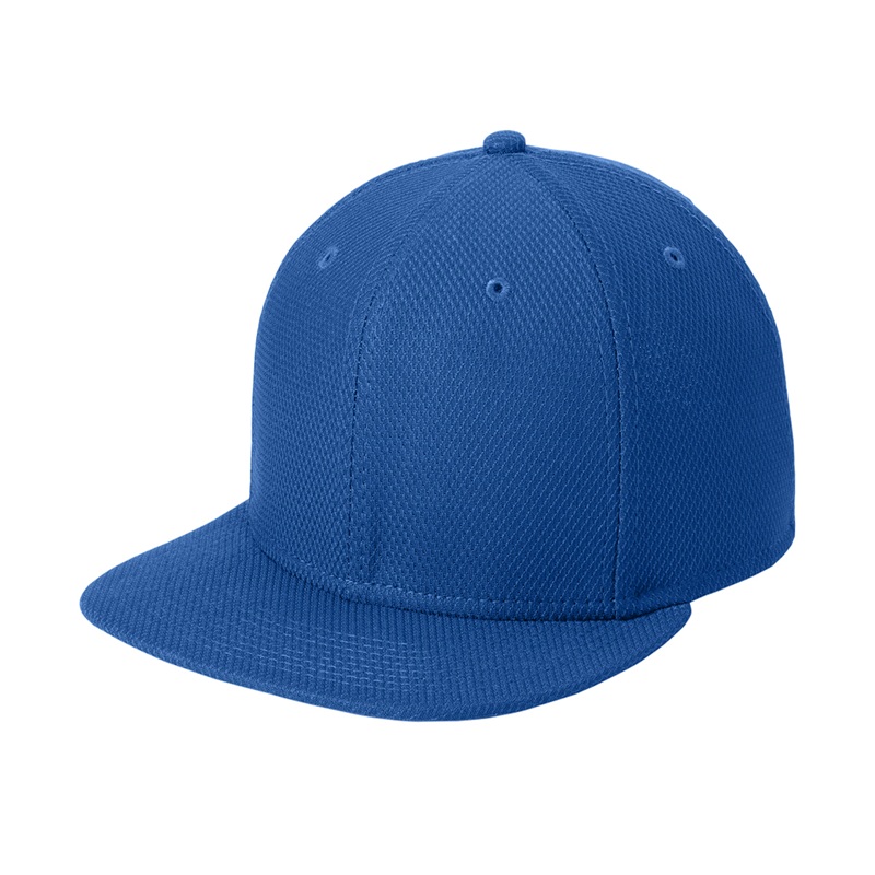 New Era Original Fit Diamond Era Flat Bill Snapback Cap.