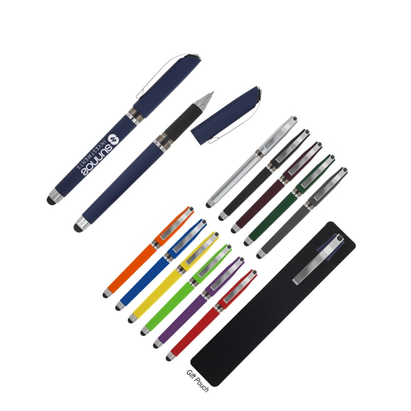 AVENDALE VELVET TOUCH STYLUS GEL PEN