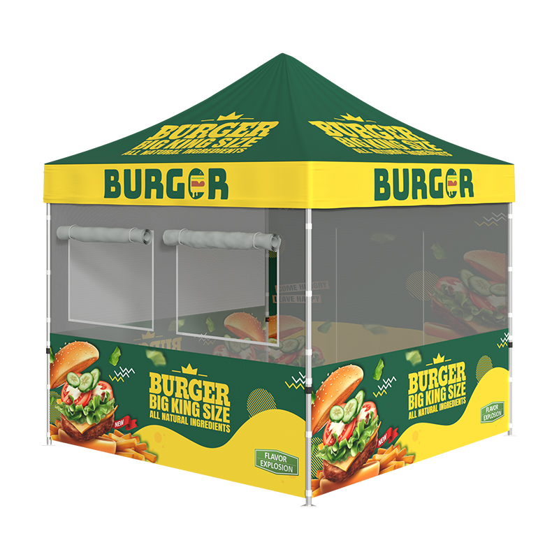 Custom 10 X 10 Food Booth Tent