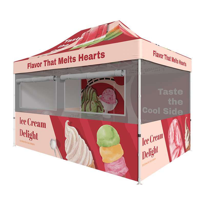 Custom 10 X 15 Food Booth Tent