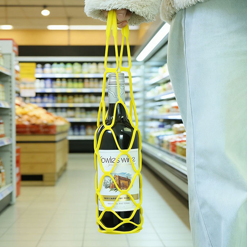 Custom Silicone Wine Bottle Carrier Holders