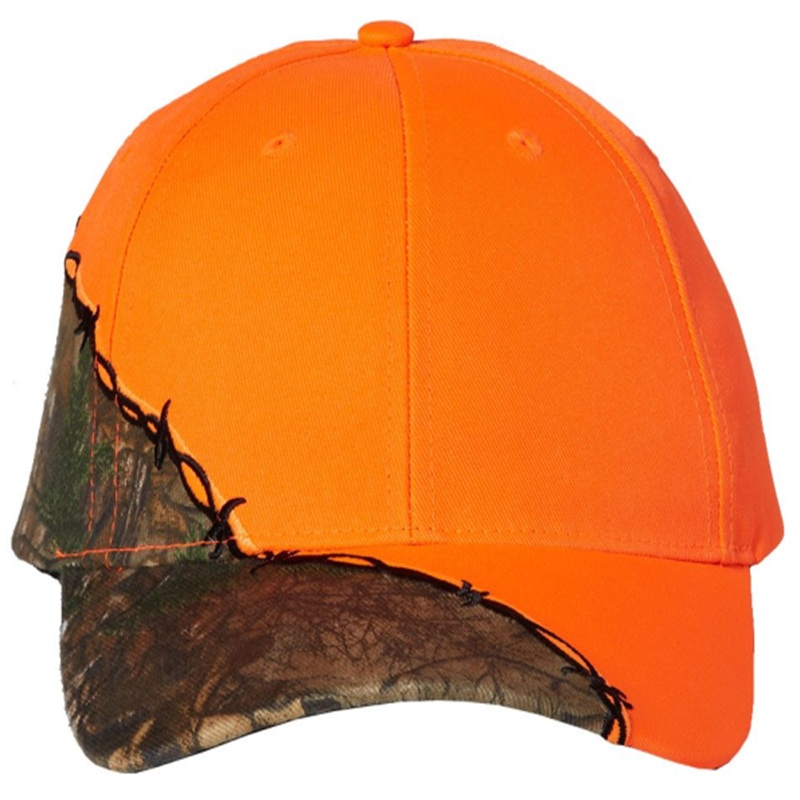 Kati Licensed Camo With Barbed Wire Embroidery Cap - LC4BW