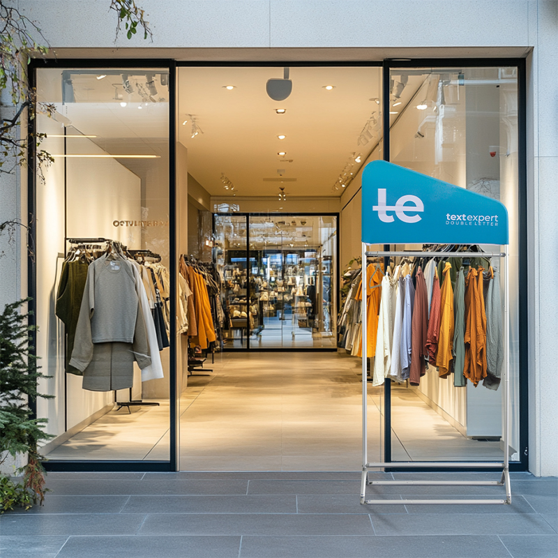 Inclined Apparel Display