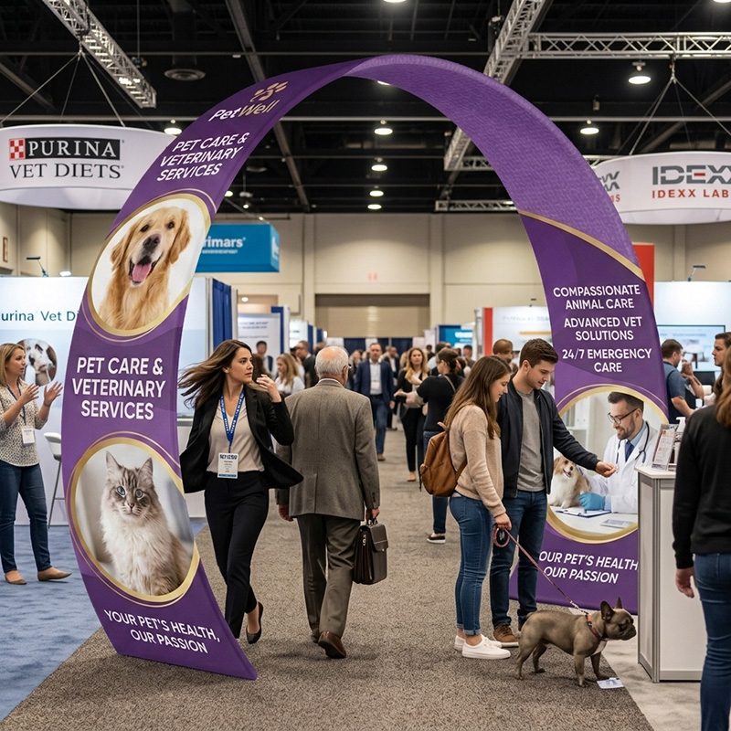 Tapered Arch Display