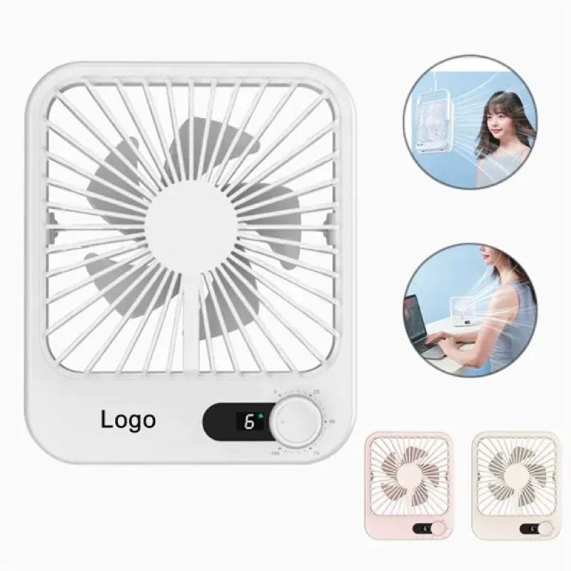 Small Portable Rechargeable Desk Fan