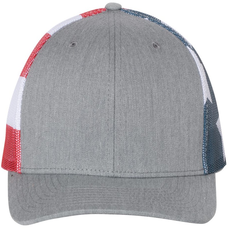 Richardson Printed Mesh Trucker Cap - 112PM