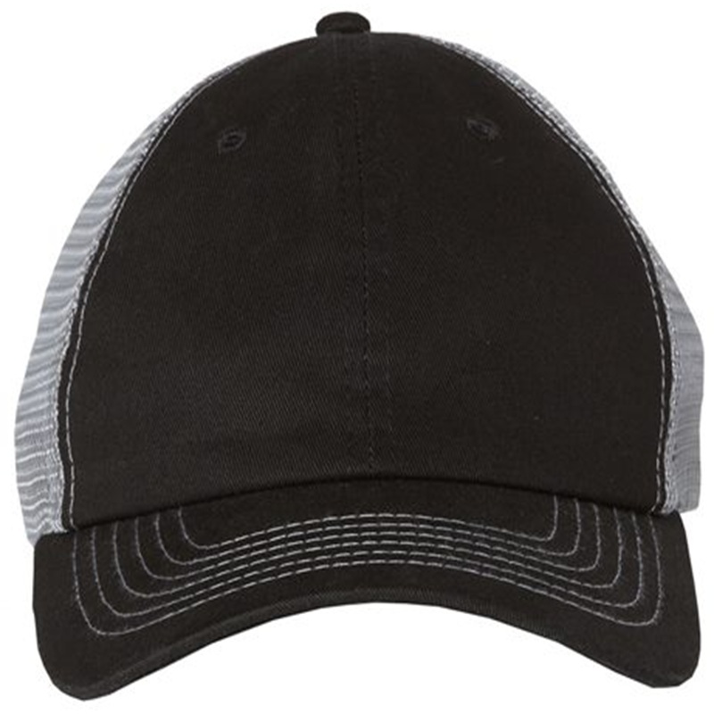 Valucap Contrast-Stitch Mesh-Back Cap - 3100
