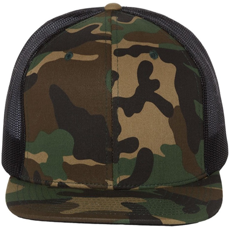 Richardson Wool Blend Flat Bill Trucker Cap - 511
