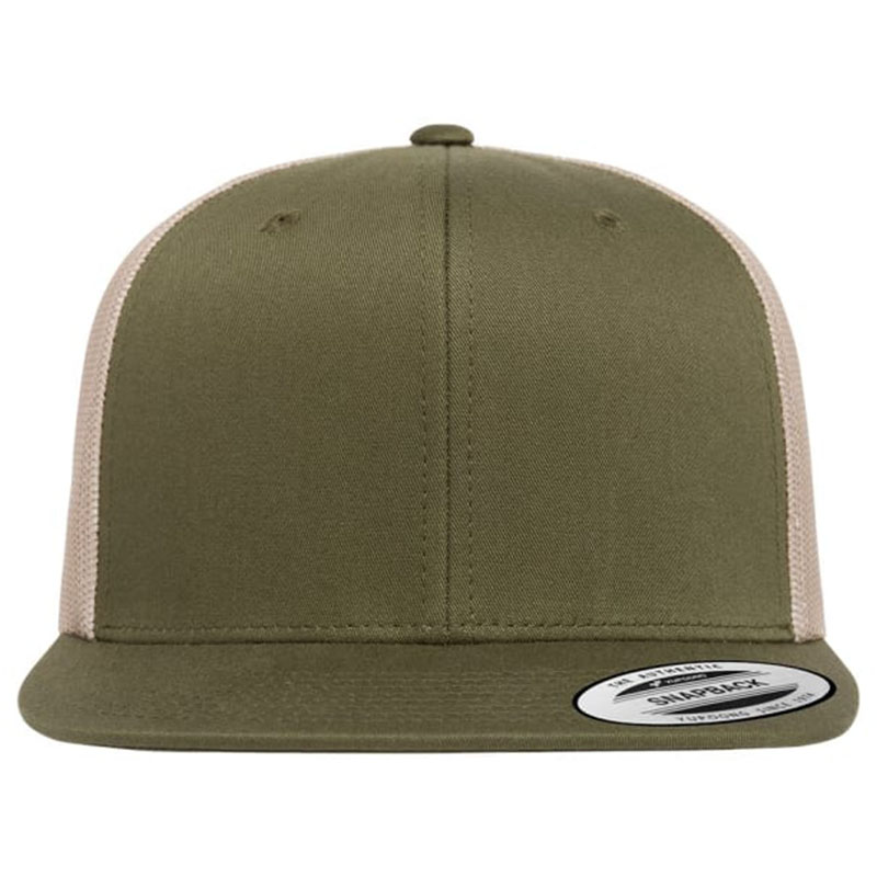 YP Classics Retro High Profile Trucker Cap - 6609