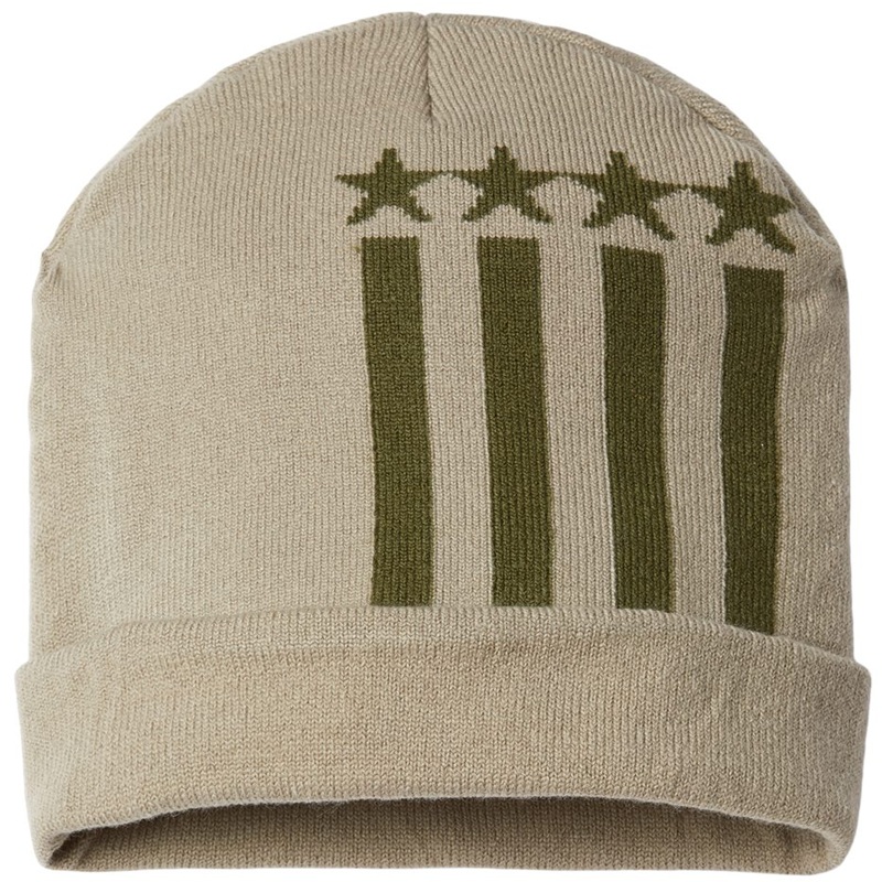 CAP AMERICA USA-Made Patriotic Cuffed Beanie - RK12