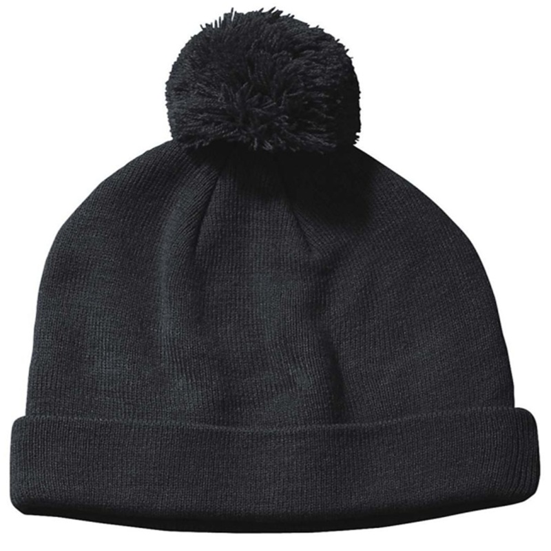 Big Accessories Pom Cuffed Beanie - BX028