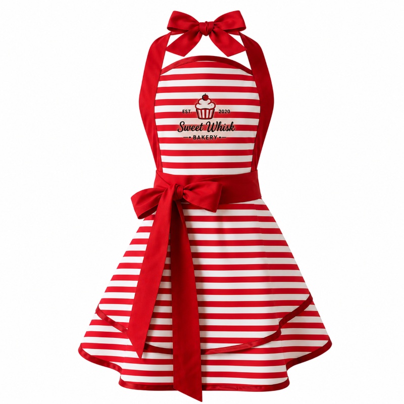 Classic Stripe Double Layer Cotton Aprons