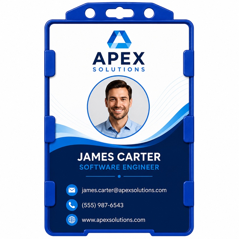 Plastic Insert Badge Holder