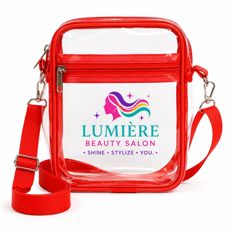 Clear Crossbody Bags With Front Pocket