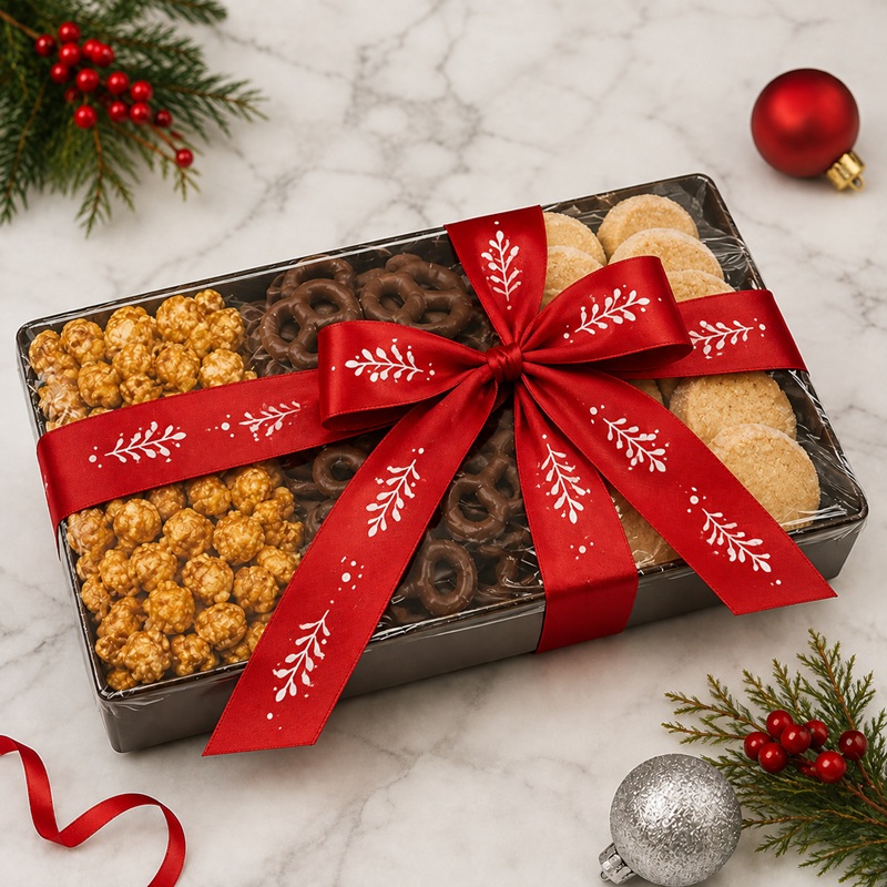 The Wall Street With Popcorn, Pretzels, And Cookies