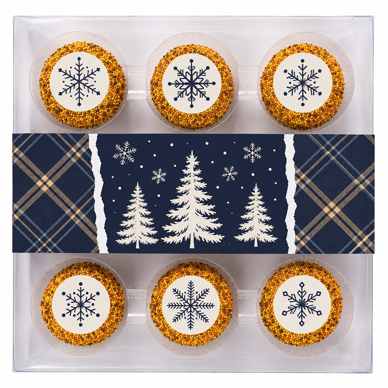 Custom Dipped Sandwich Cookies - 9pc