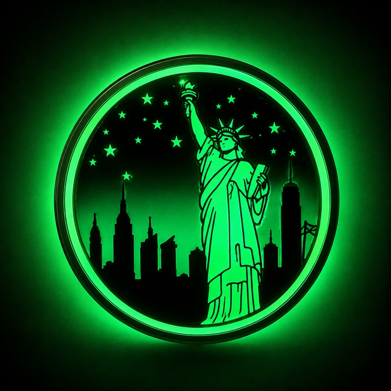 Glow In The Dark Badge