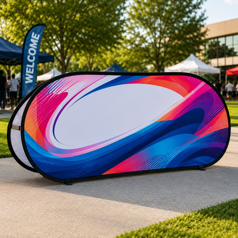 Horizontal Pop Up Banners