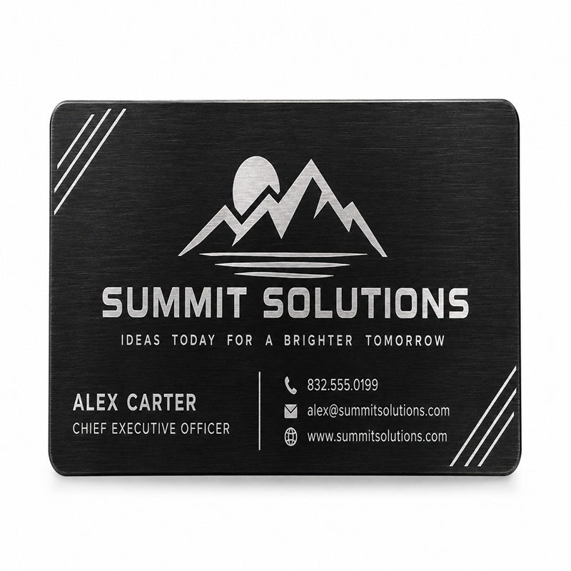 Standard Metal Business Cards