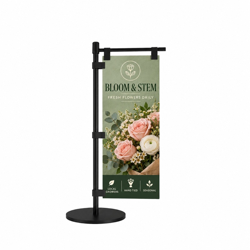 Polyester Mini Desk Flag