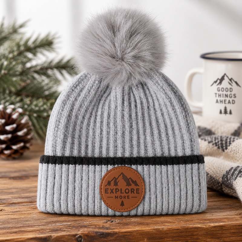 Divine Beanies With Pom