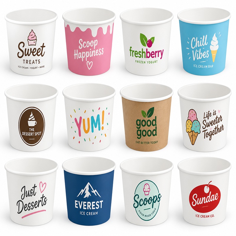 Paper Food Dessert Container