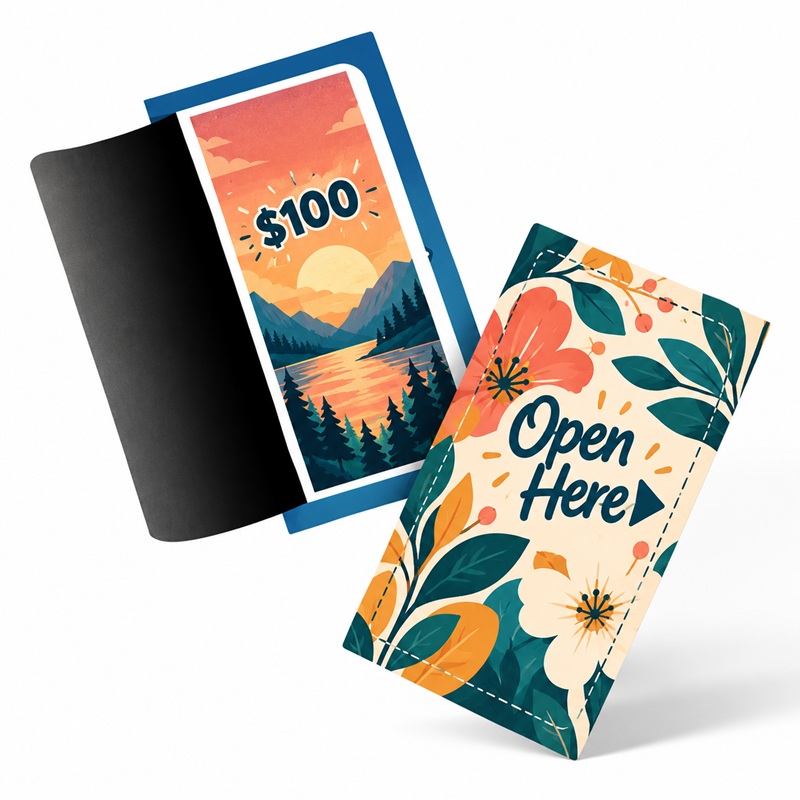 Tear Open Prize Cards