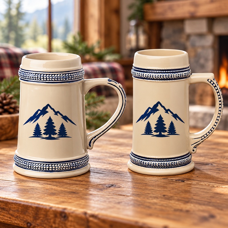Custom Ceramic Beer Mugs