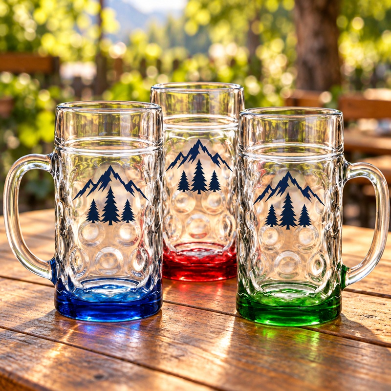 1 Liter Oktoberfest Beer Mugs