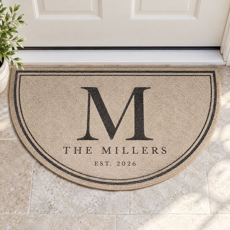 Custom Semi-Circle Floor Mats
