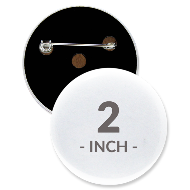 2 Inch Round Custom Buttons