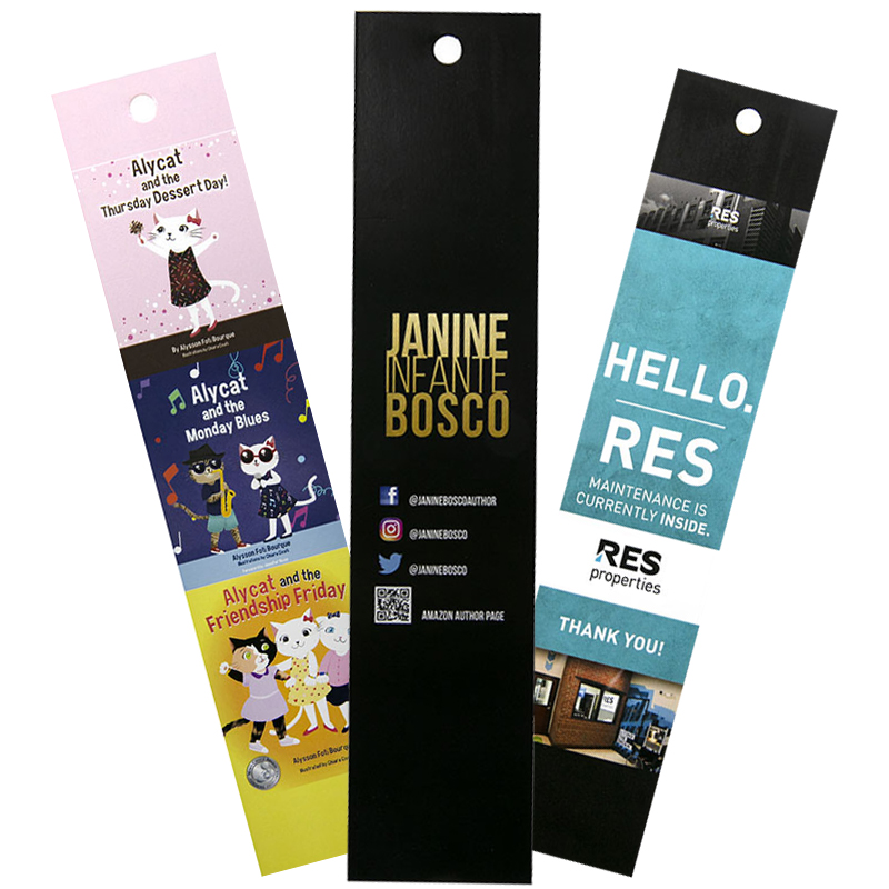 2" X 9" Bookmark