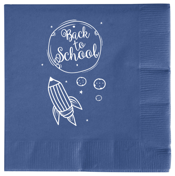 Back To School 2ply Economy Beverage Napkins Style 110273