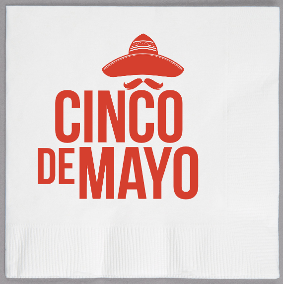 Cinco De Mayo 2ply Economy Beverage Napkins Style 104923