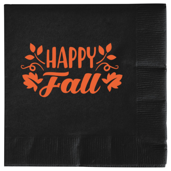 Fall 2ply Economy Beverage Napkins Style 112374
