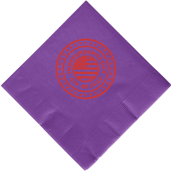 Fourth Of July 2ply Economy Beverage Napkins Style 107604