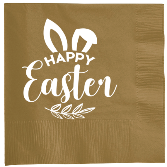 Happy Easter Day 2ply Economy Beverage Napkins Style 104412