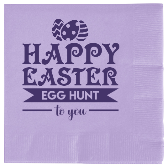 Happy Easter Day 2ply Economy Beverage Napkins Style 104419
