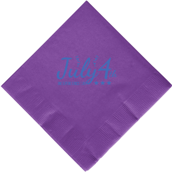 Fourth Of July July4 Independence Day 2ply Economy Beverage Napkins Style 107619